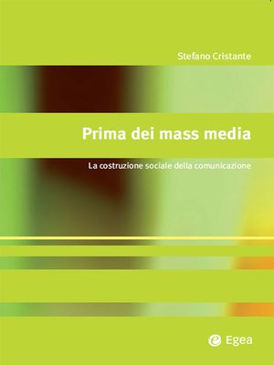 cover image of Prima dei mass media